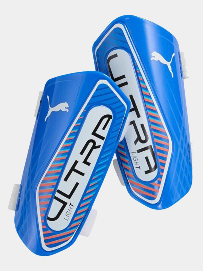 Protège-tibias sans chevillière ultra light strap bleu - Puma