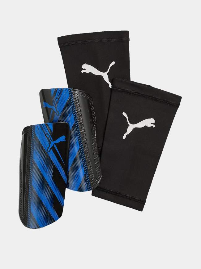 Protège-tibias sans chevillière attacanto sleeve bleu - Puma