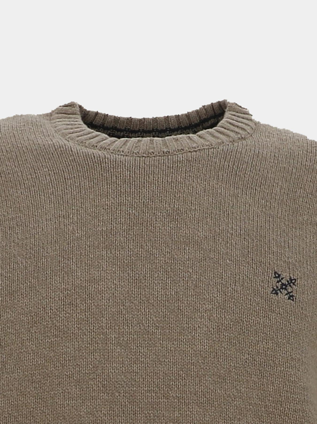 Pull col rond staple vert homme - Oxbow