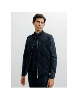 Doudoune sans manches robertino bleu marine homme - Izac