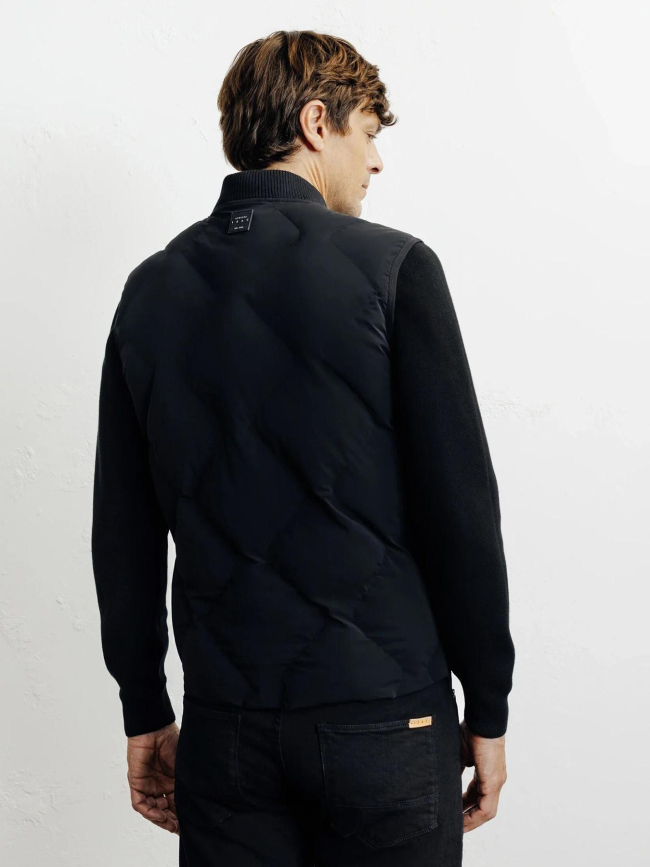 Doudoune sans manches robertino noir homme - Izac