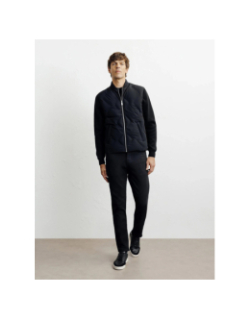 Doudoune sans manches robertino noir homme - Izac