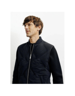 Doudoune sans manches robertino noir homme - Izac