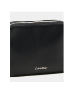 Sac bandoulière à deux bretelles noir femme - Calvin Klein