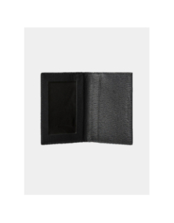Portefeuille à deux volets en cuir saffiano noir homme - Calvin Klein