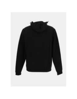 Veste zippée à capuche stroke noir homme - Helvetica