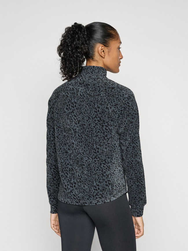 Veste polaire imprimée pino gris femme - Only Play