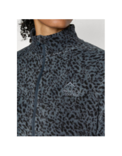 Veste polaire imprimée pino gris femme - Only Play