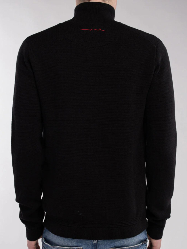 Gilet zippé ettore noir homme - Teddy Smith