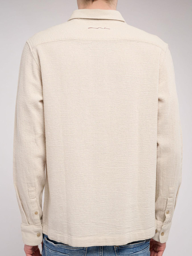 Chemise flanelle c-canyon beige homme - Teddy Smith