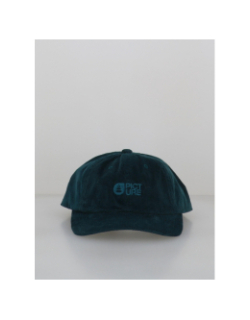 Casquette en velours côtelé qorda cap vert homme - Picture