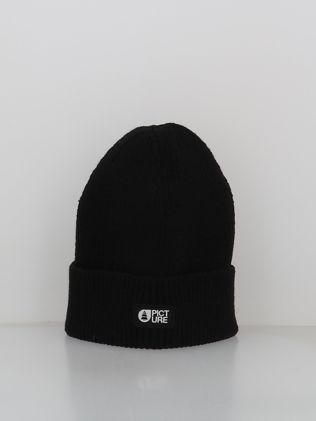 Bonnet colino noir homme - Picture