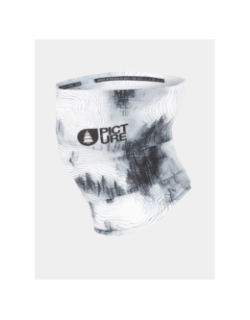 Cache-cou snowy pine print blanc - Picture