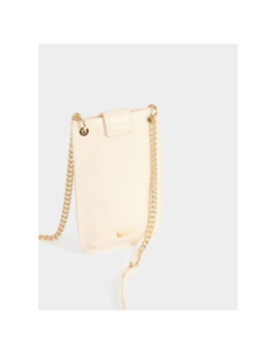 Pochette téléphone à clous clotel écru femme - Morgan