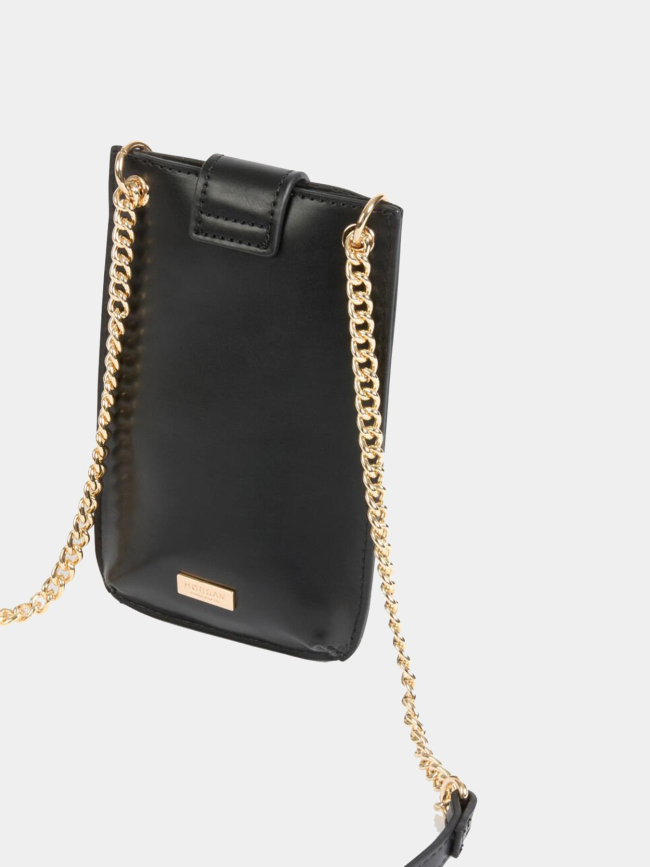 Pochette téléphone à clous clotel noir femme - Morgan