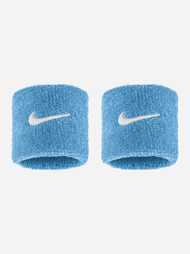 Paire de poignets éponge swoosh classic bleu - Nike