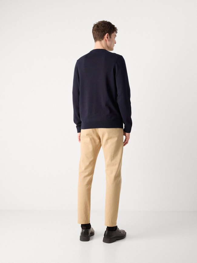 Pull fin san cassius c1 bleu marine homme - Hugo