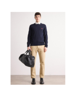 Pull fin san cassius c1 bleu marine homme - Hugo