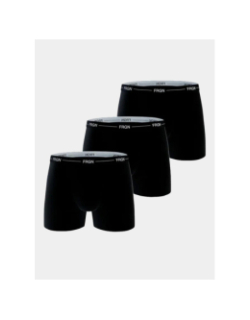 Pack de 3 boxers en coton noir homme - Freegun