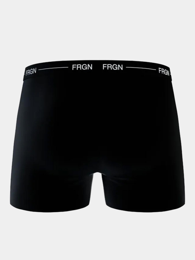 Pack de 3 boxers en coton noir homme - Freegun