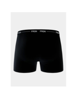 Pack de 3 boxers en coton noir homme - Freegun