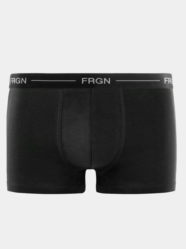 Pack de 3 boxers en coton bleu noir et gris homme - Freegun