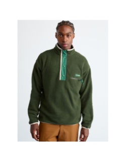 Sweat polaire streetwear helvetia vert homme - Columbia