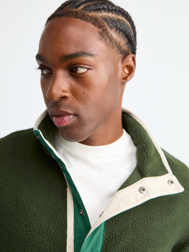 Sweat polaire streetwear helvetia vert homme - Columbia