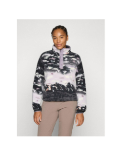 Polaire sherpa courte imprimé helvetia violet femme - Columbia