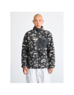 Veste polaire sherpa réversible winter pass noir homme - Columbia