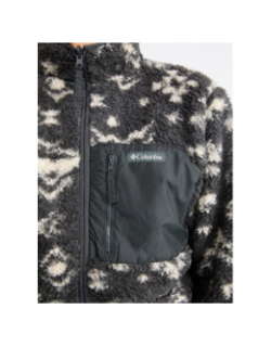 Veste polaire sherpa réversible winter pass noir homme - Columbia
