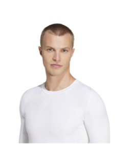 T-shirt de sport à manches longues tf ls blanc homme - Adidas