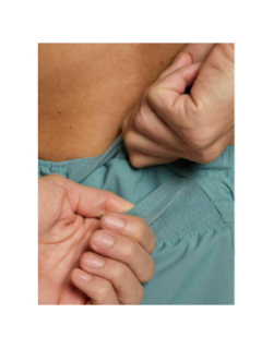 Short de sport one 2-en-1 taille haute vert femme - Nike