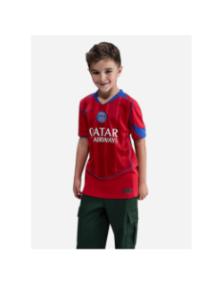 Maillot de football third psg 25/26 rouge enfant - Nike