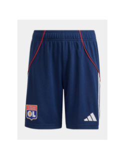 Short de football extérieur ol 25/26 bleu marine - Adidas