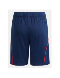 Short de football extérieur ol 25/26 bleu marine - Adidas