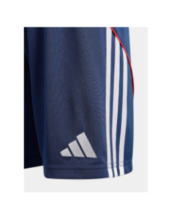 Short de football extérieur ol 25/26 bleu marine - Adidas