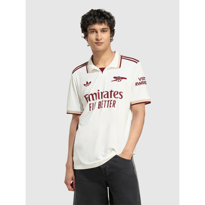 Maillot de football third arsenal 25/26 blanc homme - Adidas