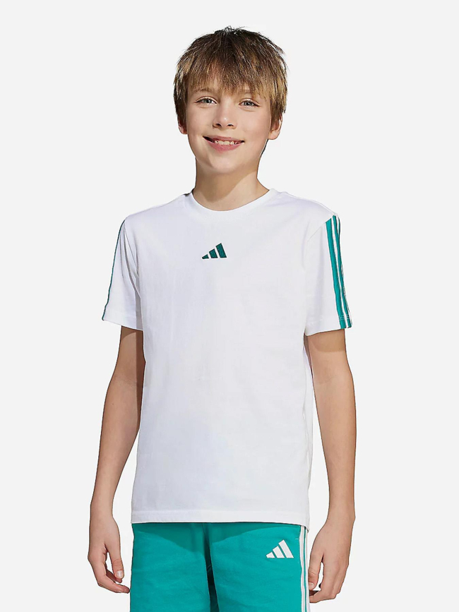 T-shirt à manches courtes js tee 160 blanc enfant - Adidas