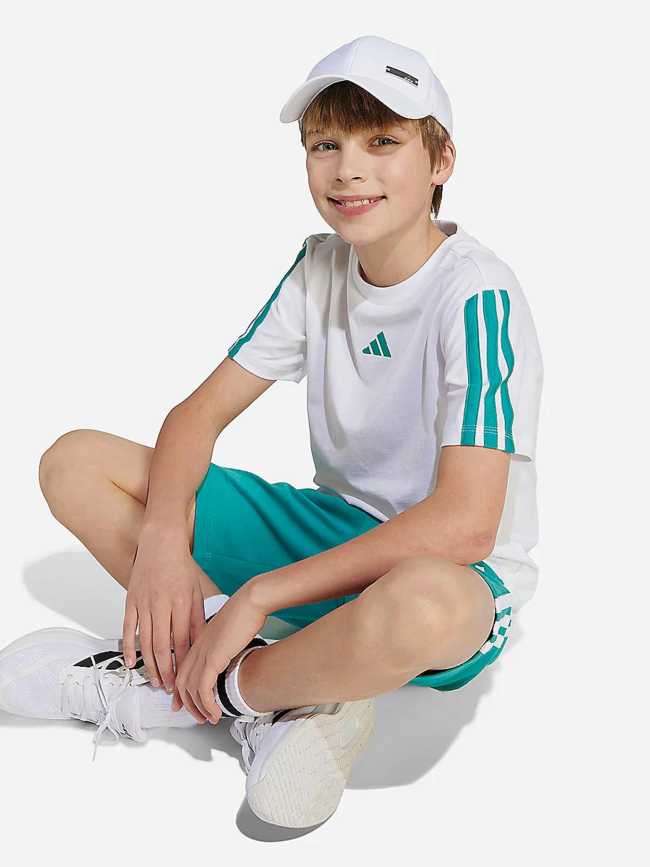 T-shirt à manches courtes js tee 160 blanc enfant - Adidas