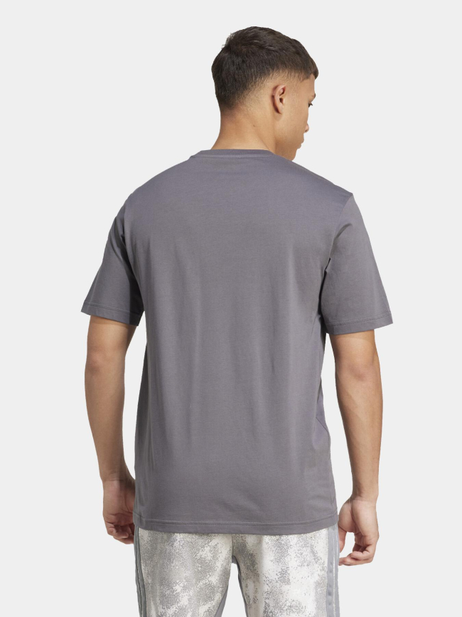 T-shirt à manches courtes camo box anthracite homme - Adidas