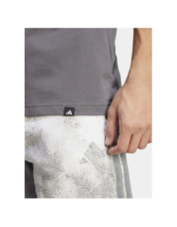 T-shirt à manches courtes camo box anthracite homme - Adidas