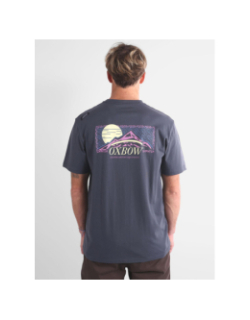 T-shirt à manches courtes summit gris homme - Oxbow