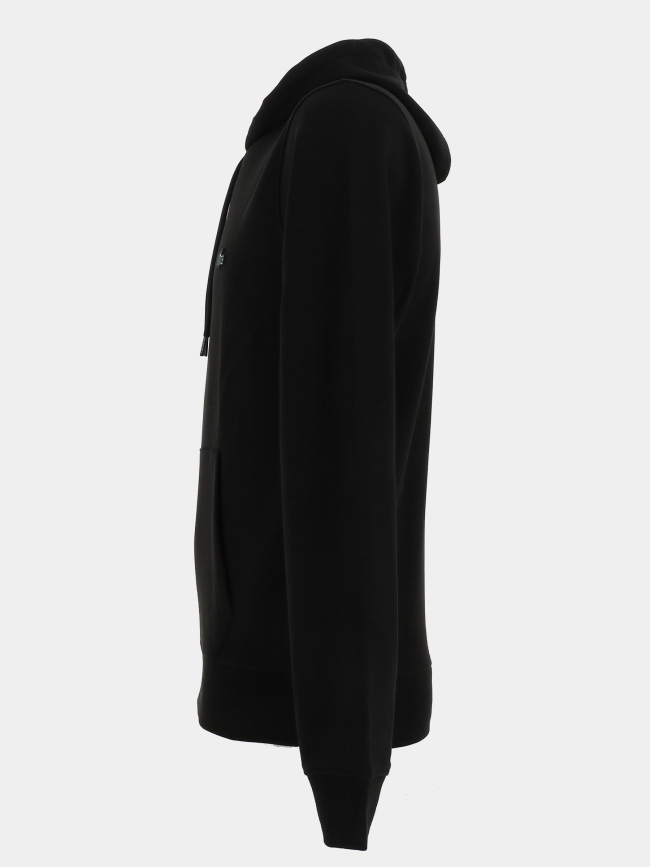 Sweat à capuche logo noir homme - Lacoste