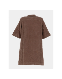 Robe courte en velours côtelé vmfenja marron femme - Vero Moda