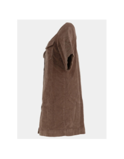 Robe courte en velours côtelé vmfenja marron femme - Vero Moda