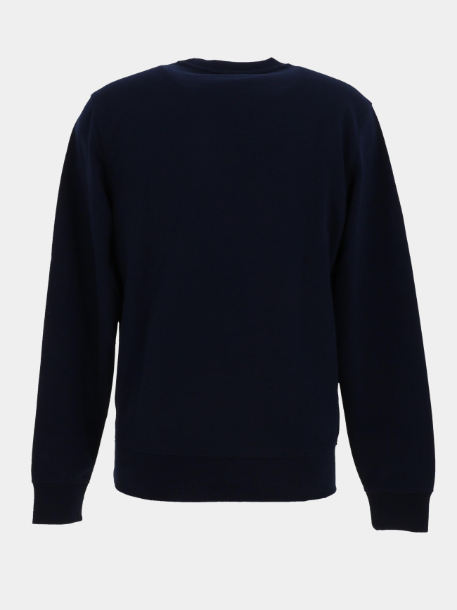 Sweat à col rond uni bleu marine homme - Lacoste