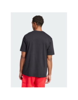 T-shirt à manches courtes m lin sj t noir homme - Adidas