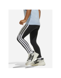 Legging de sport 3s leg 230 noir et blanc fille - Adidas