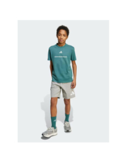 T-shirt à manches courtes b sj t vert enfant - Adidas